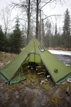 Luxe Outdoor F8e Winter Shelter - Green 11 Luxe Outdoor F8e Winter Shelter - Green -Backpackinglight Udendørsbutik 167629933 origpic e96bf6
