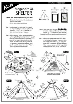 Luxe Outdoor Megahorn XL Shelter (8 Person Tent)