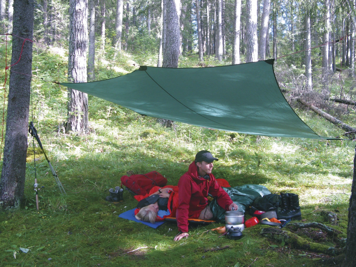 Hilleberg Tarp UL 20 Green 1 Hilleberg Tarp UL 20 Green