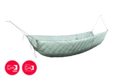 Lesovik OTUL Aur Down Underquilt 420g -8c -Backpackinglight Udendørsbutik OTUL Aur 420 Arctic Water packshot 1920x1280 03 no shd DW